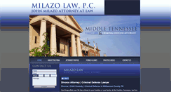 Desktop Screenshot of milazolaw.com